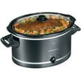 thumbnail image 1 of Hamilton Beach 8 Quart Oval CounterTop Slow Cooker |Model# 33182, 1 of 5