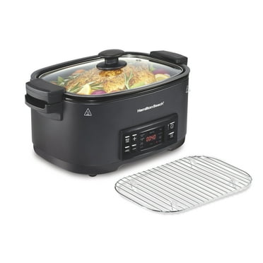 Hamilton Beach 9-in-1 Multi Cooker, Slow Cooker, 6 Quart Capacity