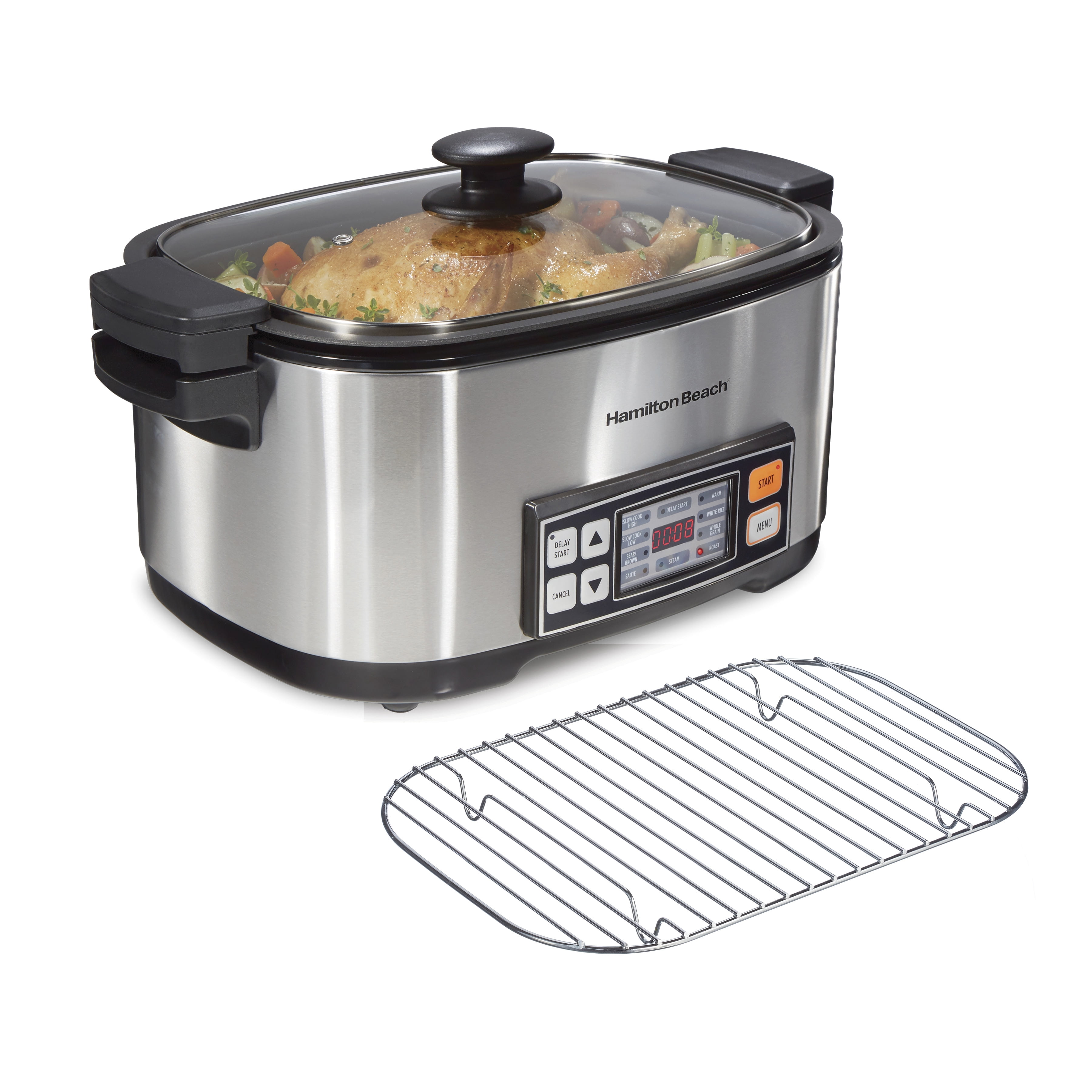 Hamilton Beach 8 Quart Extra-Large Capacity Slow Cooker, Model# 33183 -  Walmart.com