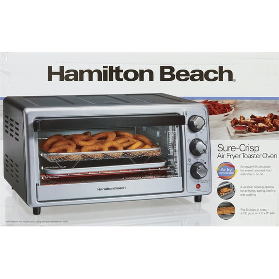 Hamilton Beach Air Fryer Sure-Crisp Toaster Oven 1 ea