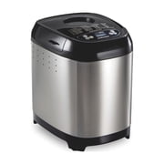 Hamilton Beach 2 lb Bread Maker Machine, Artisan Dough Bread Maker with 14 Settings, Black & Stainless Steel