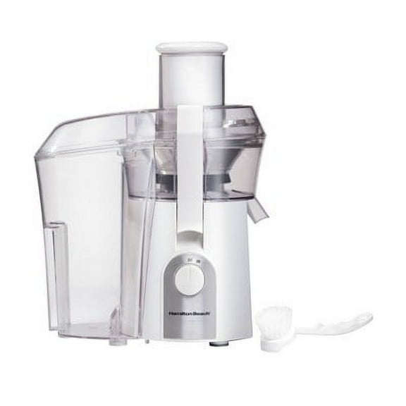 Hamilton Beach Big Mouth 800 W 14 fl oz Electric Juicer, Glossy White