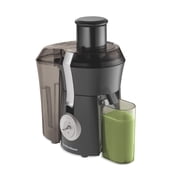 Hamilton Beach Big Mouth Pro Juicer Machine for Fruits and Vegetables with Extra Large Chute, Extractor de Jugos, Gray