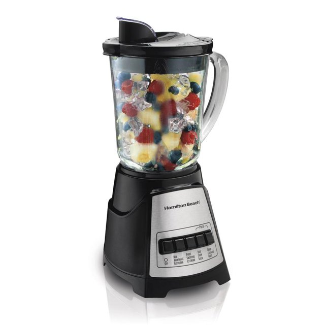 Hamilton Beach Black MultiFunction Glass Jar Blender