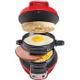 thumbnail image 1 of Hamilton Beach Breakfast Sandwich Maker, Red (25476), 1 of 9