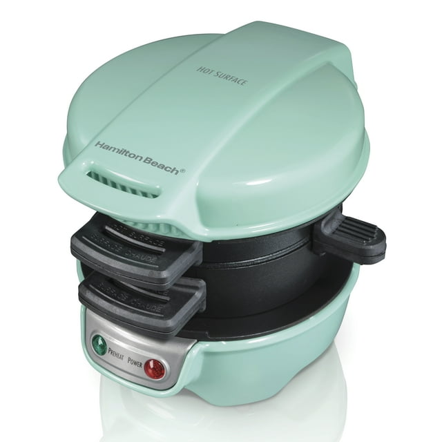 Hamilton Beach 25482 Breakfast Sandwich Maker with Egg Cooker Ring