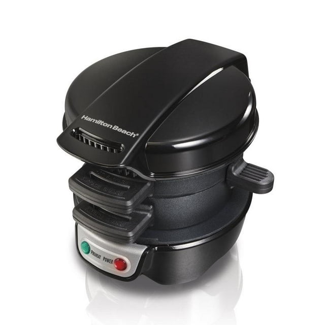 Hamilton Beach Breakfast Sandwich Maker with Egg Cooker Ring
