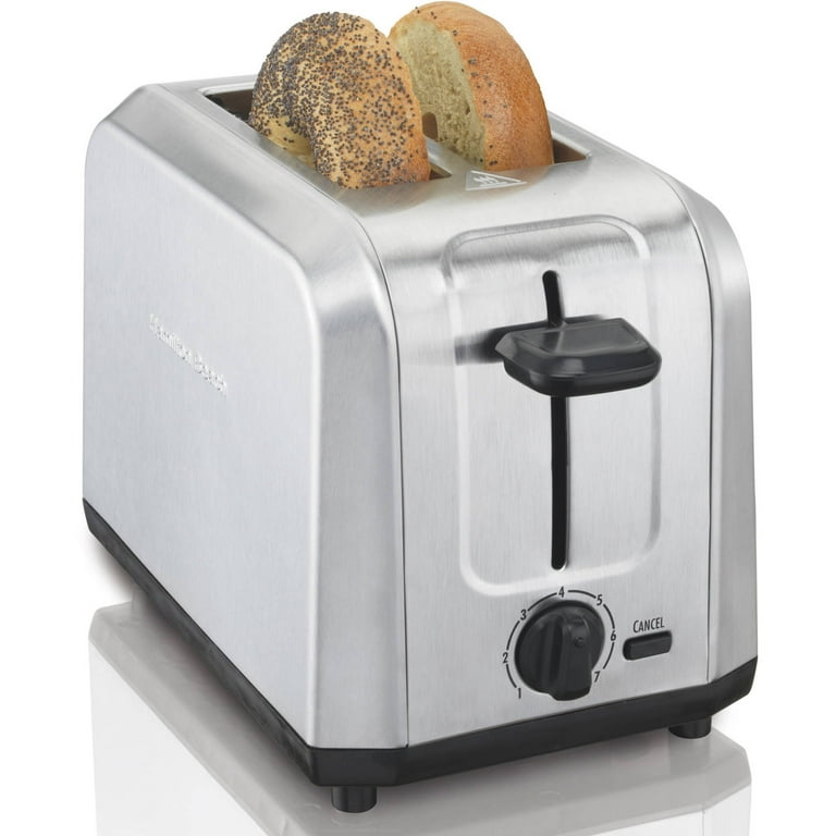 Hamilton Beach 2 Slice Toaster, Extra-Wide Slots, Stainless
