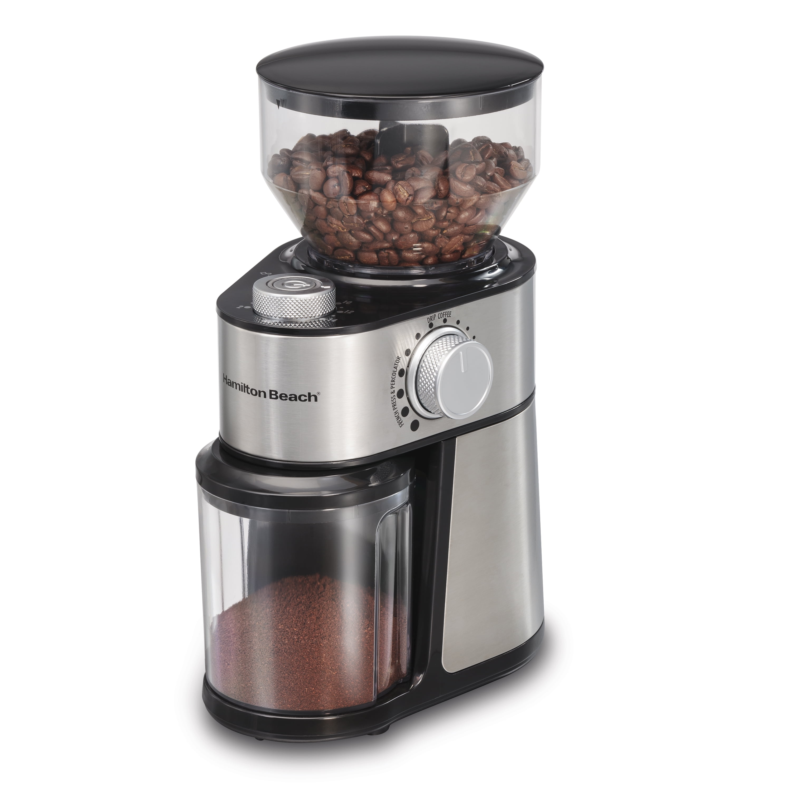 Hamilton Beach Fresh Grind Electric Coffee Grinder for Beans, Spices a –  J'ouvert Coffee