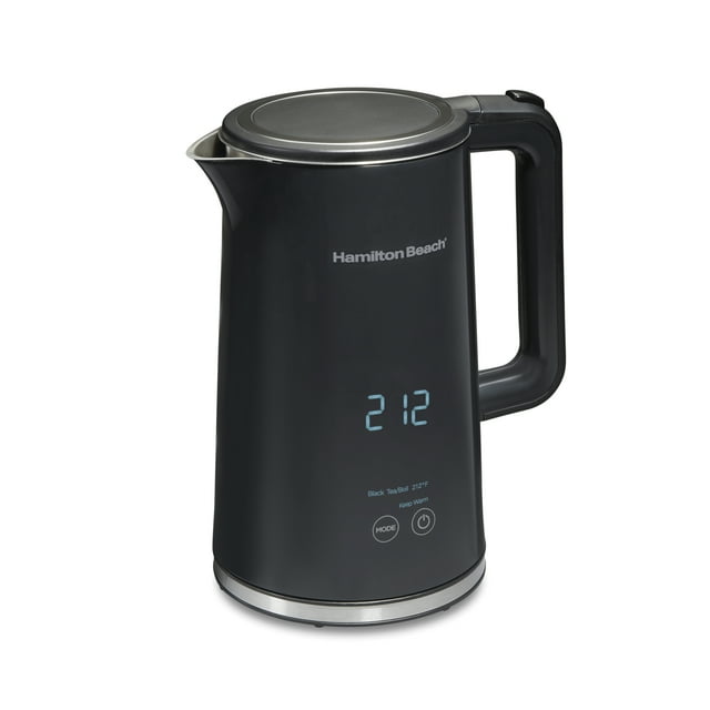 Hamilton Beach CoolTouch Digital Kettle, 1.7 Liter Capacity, 41033