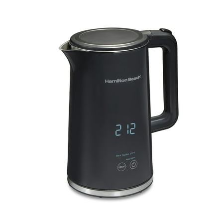 Hamilton Beach - Cool-Touch Digital 1.7 Liter Kettle - Black
