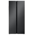 thumbnail image 1 of Hamilton Beach Counter Depth 20.6 Cu. Ft. Side by Side Refrigerator, Black Stainless Steel, 1 of 12