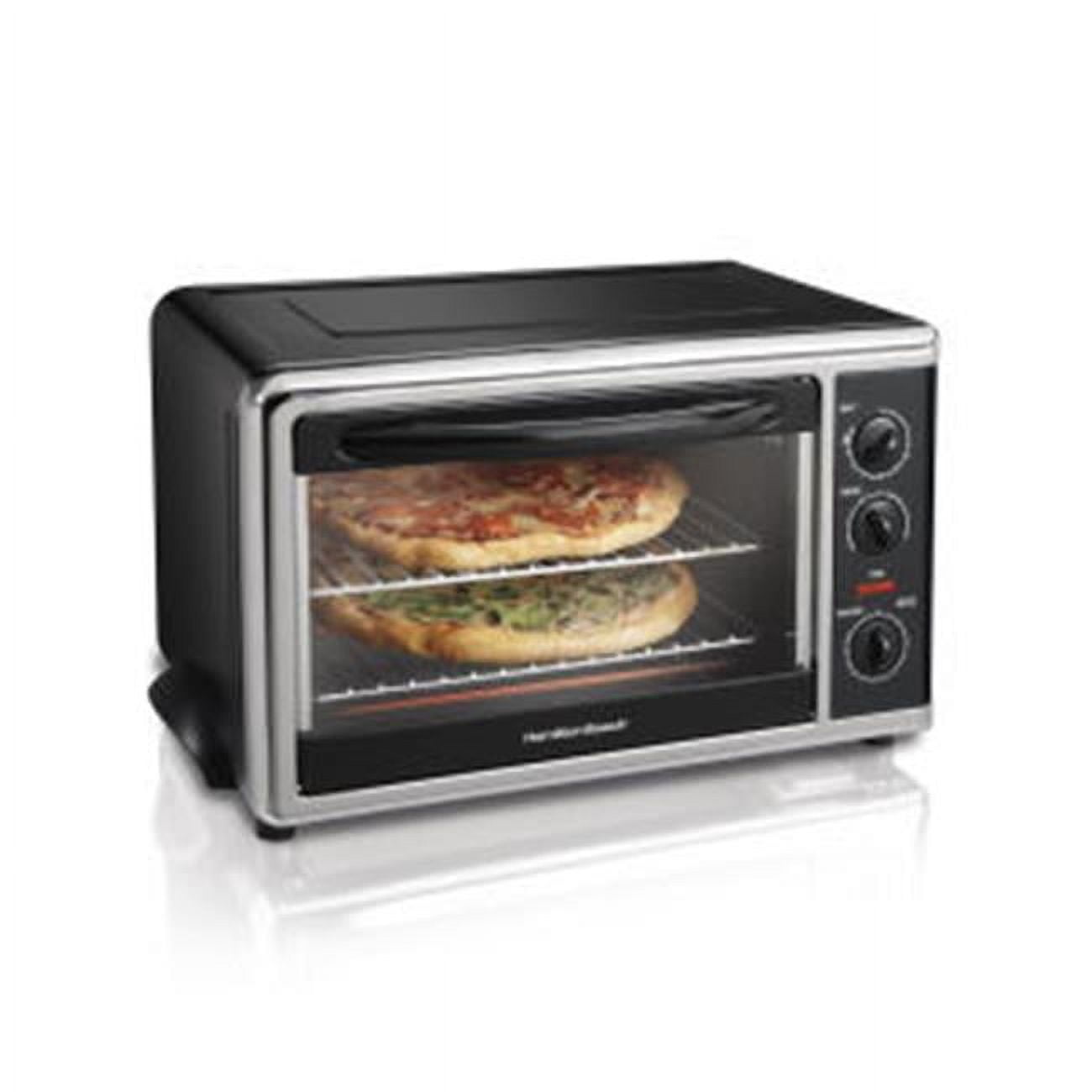 Hamilton Beach Countertop Oven with Convection and Rotisserie, Baking, Broil, Extra Large Capacity, Silver, 31100D Sansujyuku sansujyuku.com