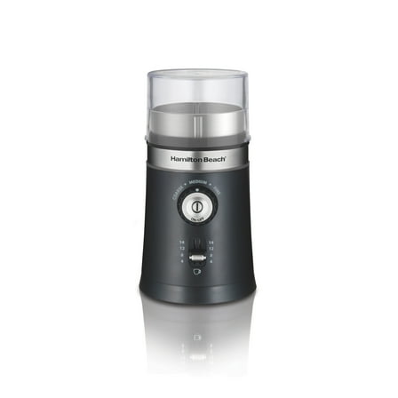 Hamilton Beach Custom Grind Electric Coffee Grinder, 14 Cups, Black