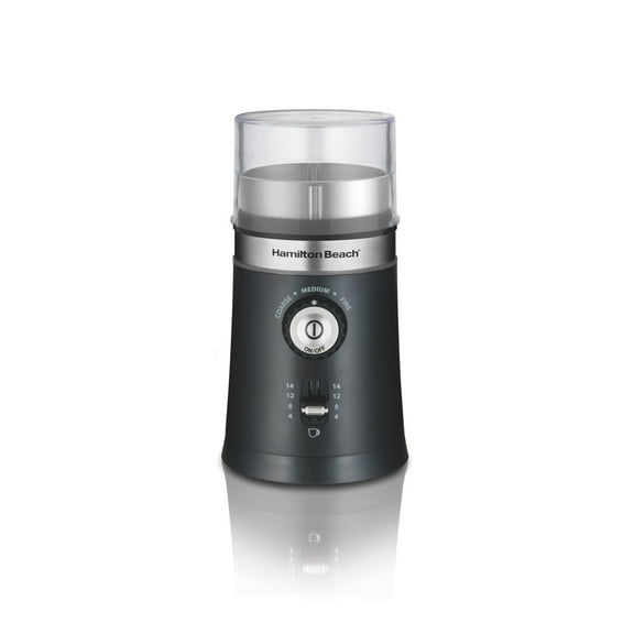 Hamilton Beach Custom Grind Electric Coffee Grinder, 14 Cups, Black