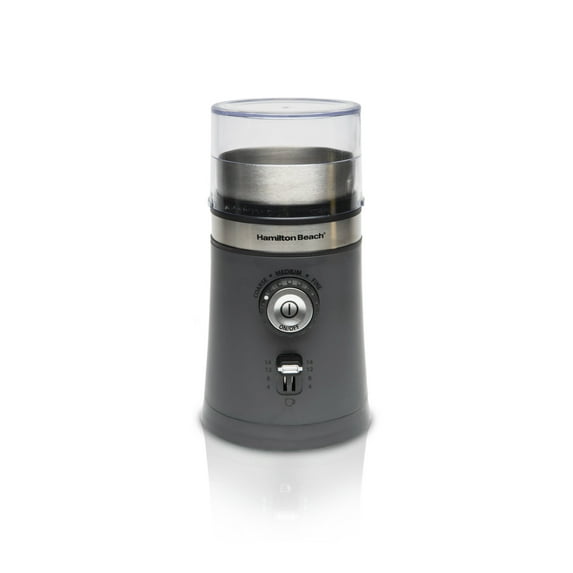 Hamilton Beach Custom Grind Electric Coffee Grinder, 14 Cups, Grey