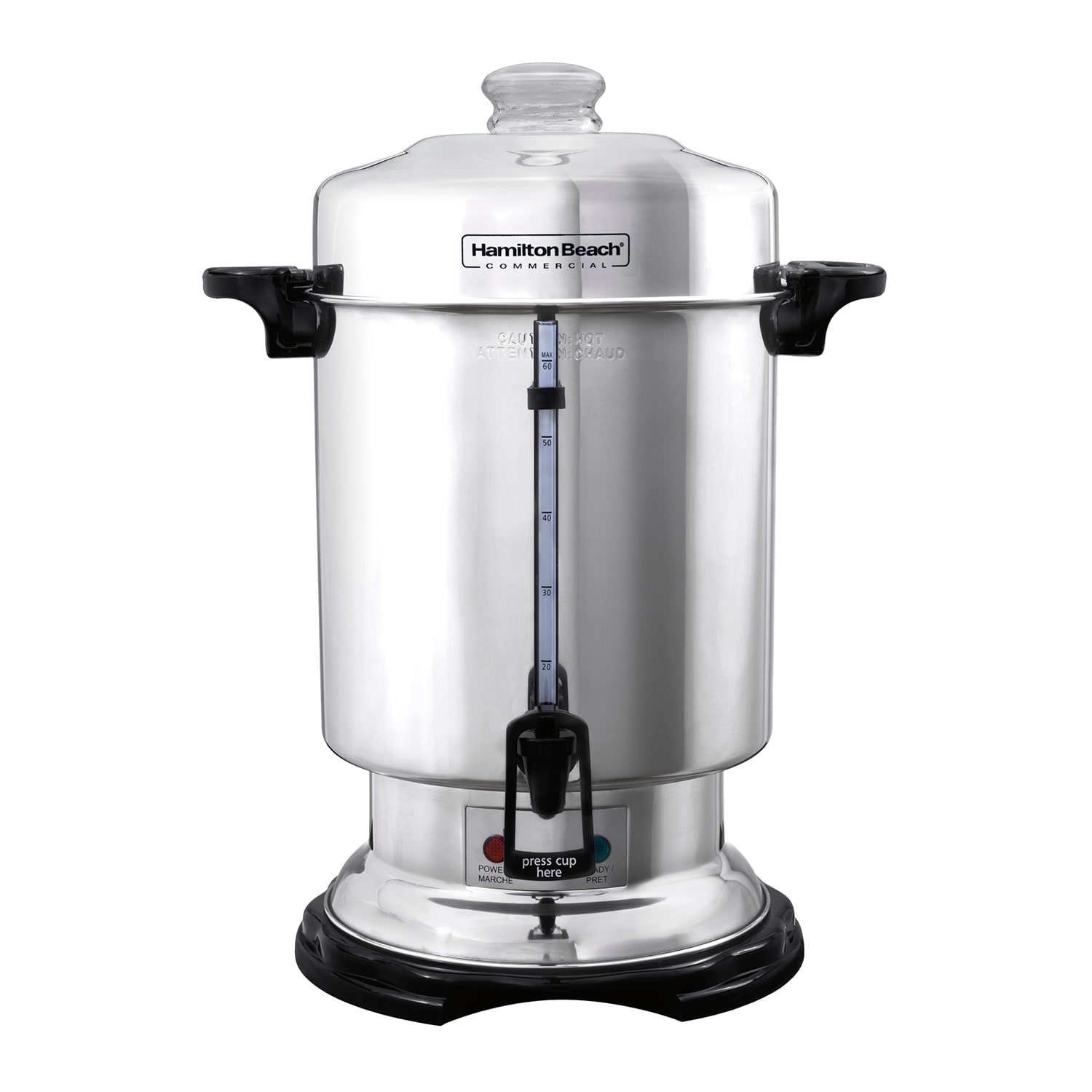 Hamilton Beach D50065 Stainless Steel 60 Cup Commercial Coffee Urn
