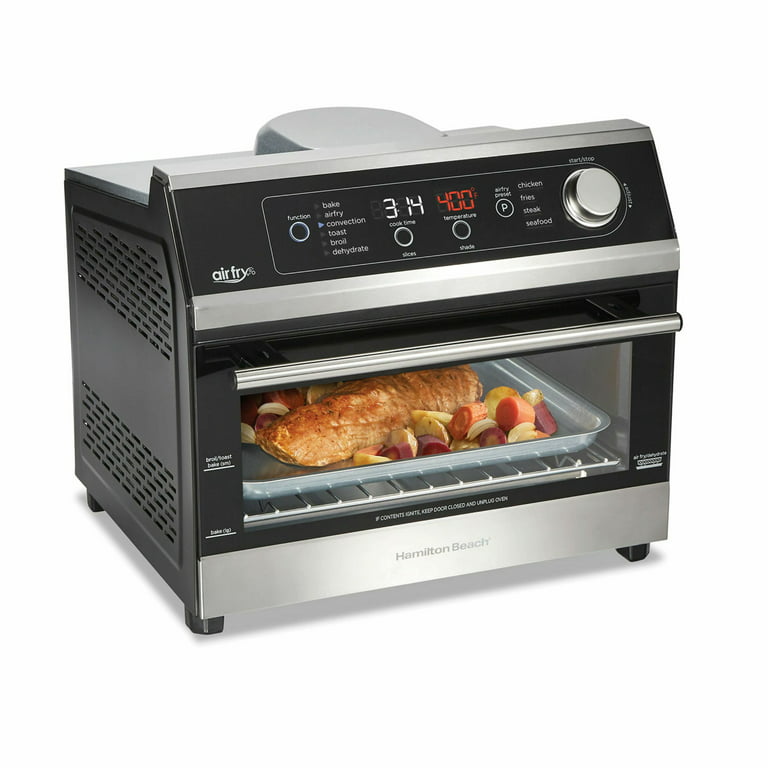 Hamilton Beach 6 Slice Quantum Air Fryer Toaster Oven - Stainless Steel -  Yahoo Shopping