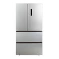 thumbnail image 1 of Hamilton Beach 17.9 cu. ft. French Door Refrigerator with Double Freezer, Stainless Steel Fridge with Digital Display and Interior Lighting, 1 of 16