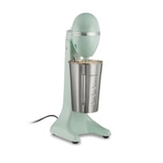 Hamilton Beach DrinkMaster Drink Mixer, Milkshake Maker & Milk Frother with Steel Cup, 28 oz, Mint