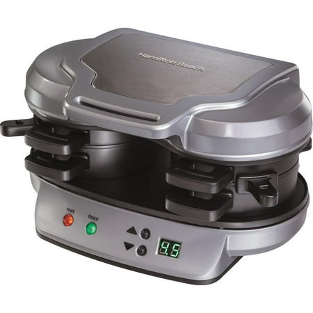 Hamilton Beach Dual Breakfast Sandwich Maker with Timer