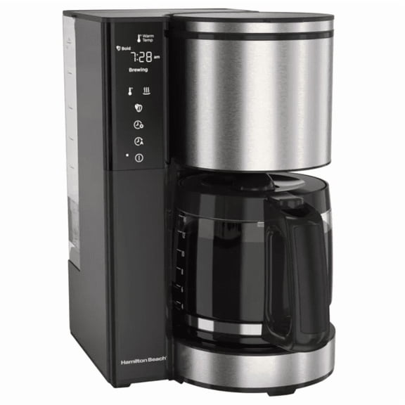 Hamilton Beach Easy Measure Black 14-Cup Drip Coffee Maker