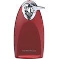 thumbnail image 1 of Hamilton Beach Electric Automatic Can Opener with Auto Shutoff, Knife Sharpener, Cord Storage, and SureCut Patented Technology, Extra-Tall, Red, 1 of 5