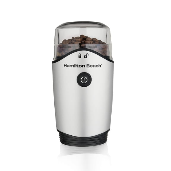 Hamilton Beach Electric Coffee Grinder, 12 Cups, Silver