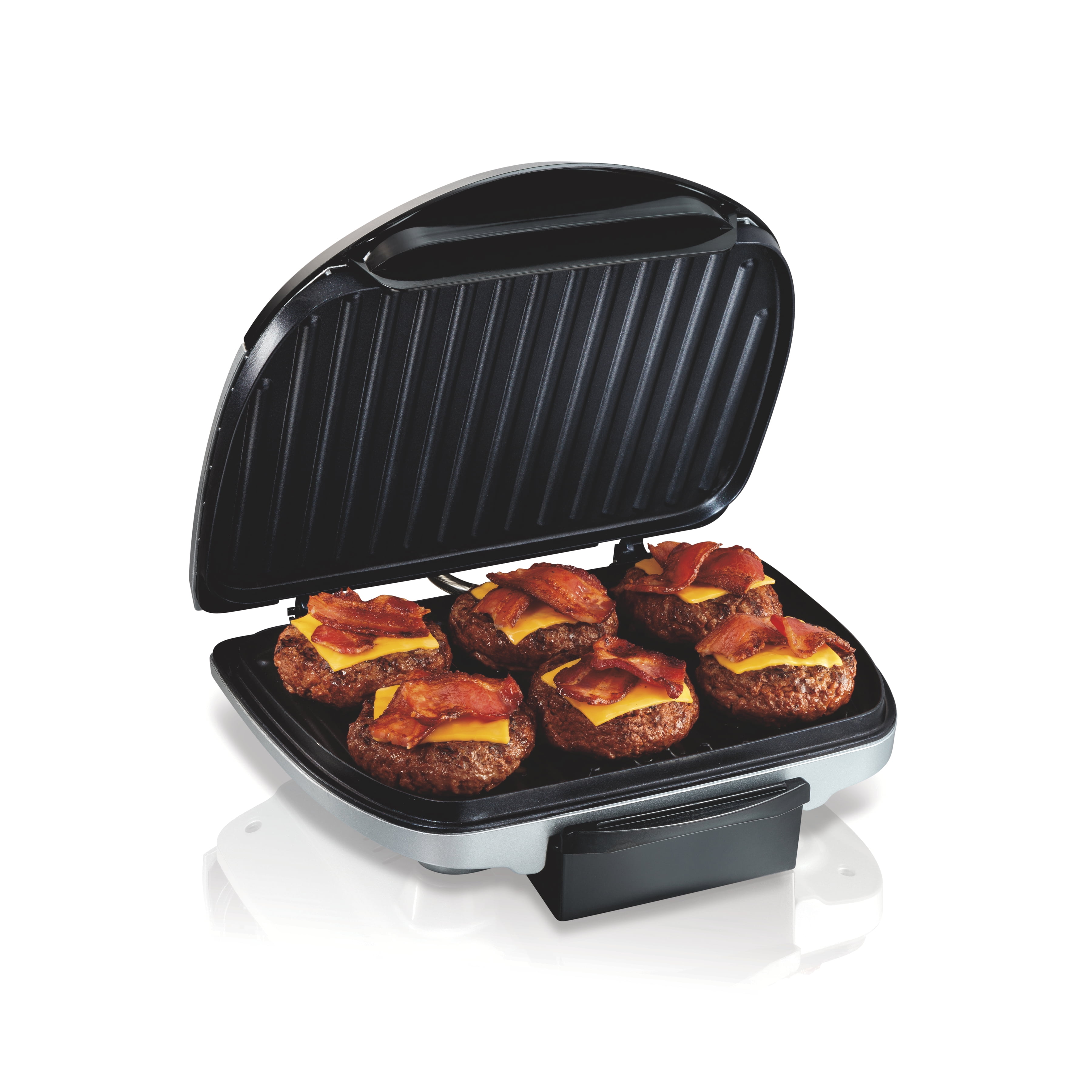 Hamilton Beach Indoor Grill Electric Griddle Combo&Bacon Cooker Nonstick  Griddle