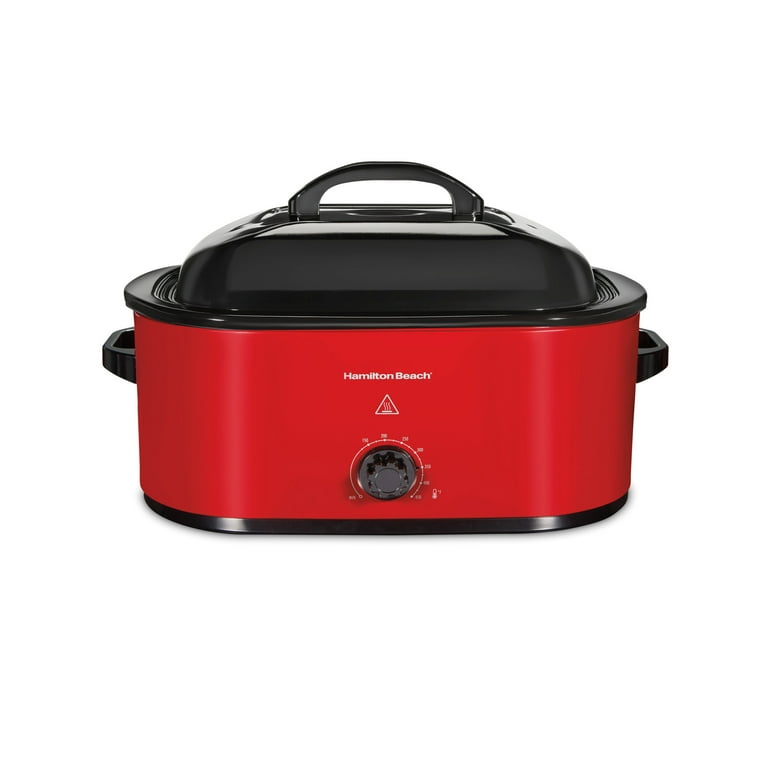 Hamilton Beach 22 Quart Electric Roaster Oven with Removable Pan