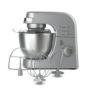Kitchen in the box Stand Mixer,3.2Qt Small Electric Food Mixer,6 Speeds  Portable Lightweight Kitchen Mixer for Daily Use with Egg Whisk,Dough  Hook,Flat Beater (Black) MSRP $79.99 Auction