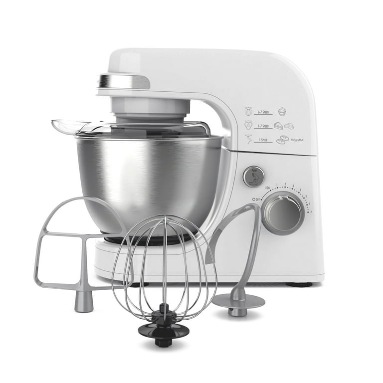Hamilton Beach 4 Quart Stand Mixer for Kitchen, 7 Speeds, Tilt