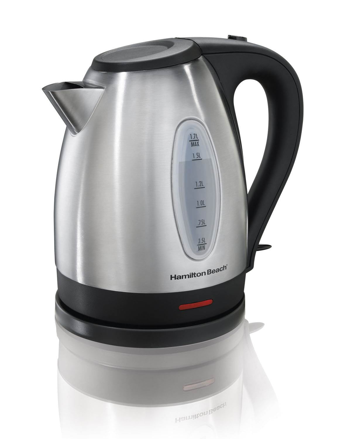 Hamilton Beach 1.7L Silver Stainless Steel Electric Tea Kettle
