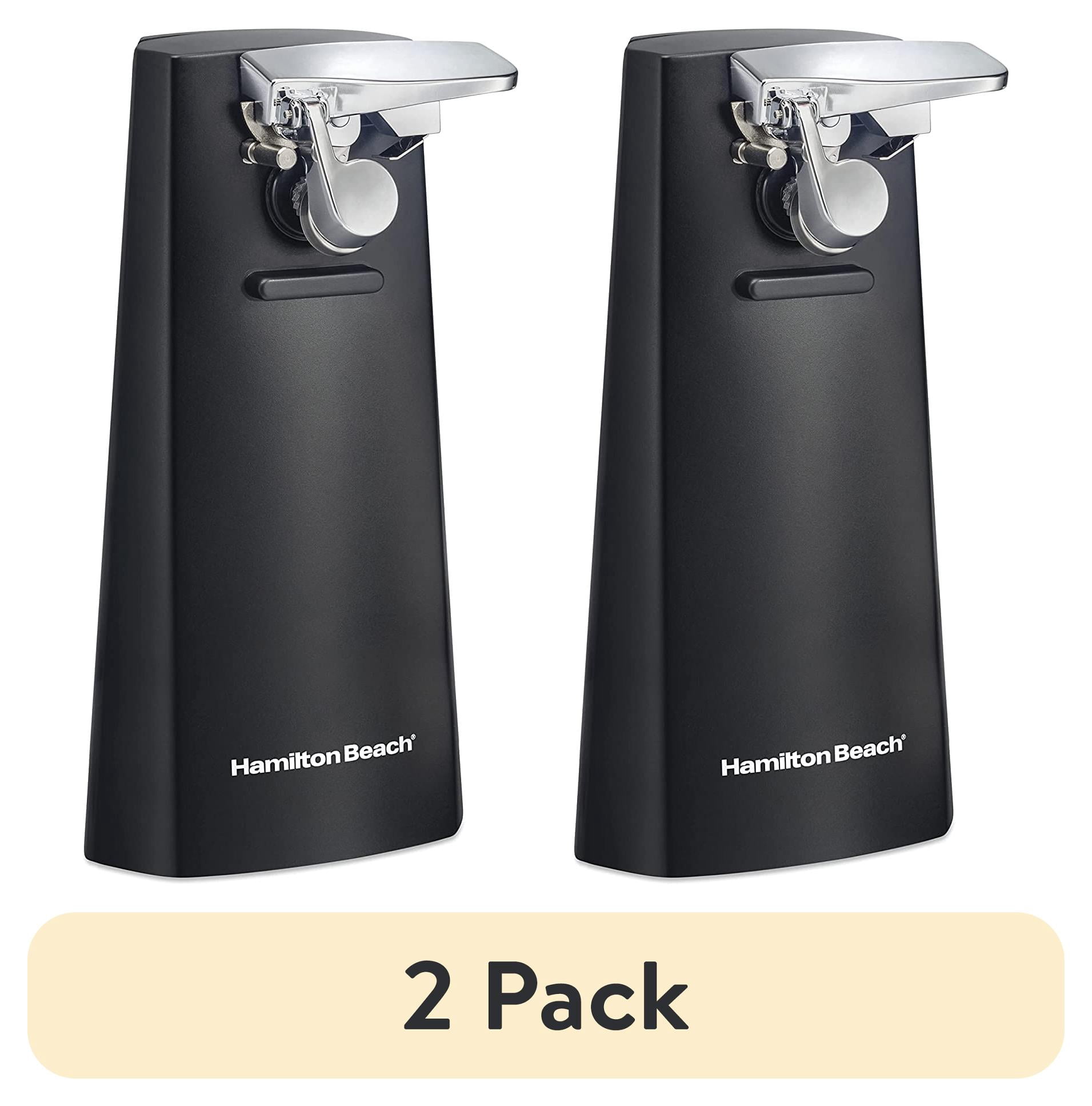 (2 pack) Hamilton Beach Extra-Tall Electric Automatic Can Opener, Black ...