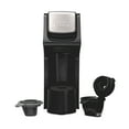 thumbnail image 1 of Hamilton Beach FlexBrew Sinlge Serve Coffee Maker, K Cup Pod Compatible & Grounds, 14 oz. Reservoir, Black & Stainless, 1 of 8