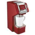 thumbnail image 1 of Hamilton Beach FlexBrew Coffee Maker, K Cup Pod Compatible Single Serve Coffee Maker & Grounds, Cafetera, Red, 1 of 8