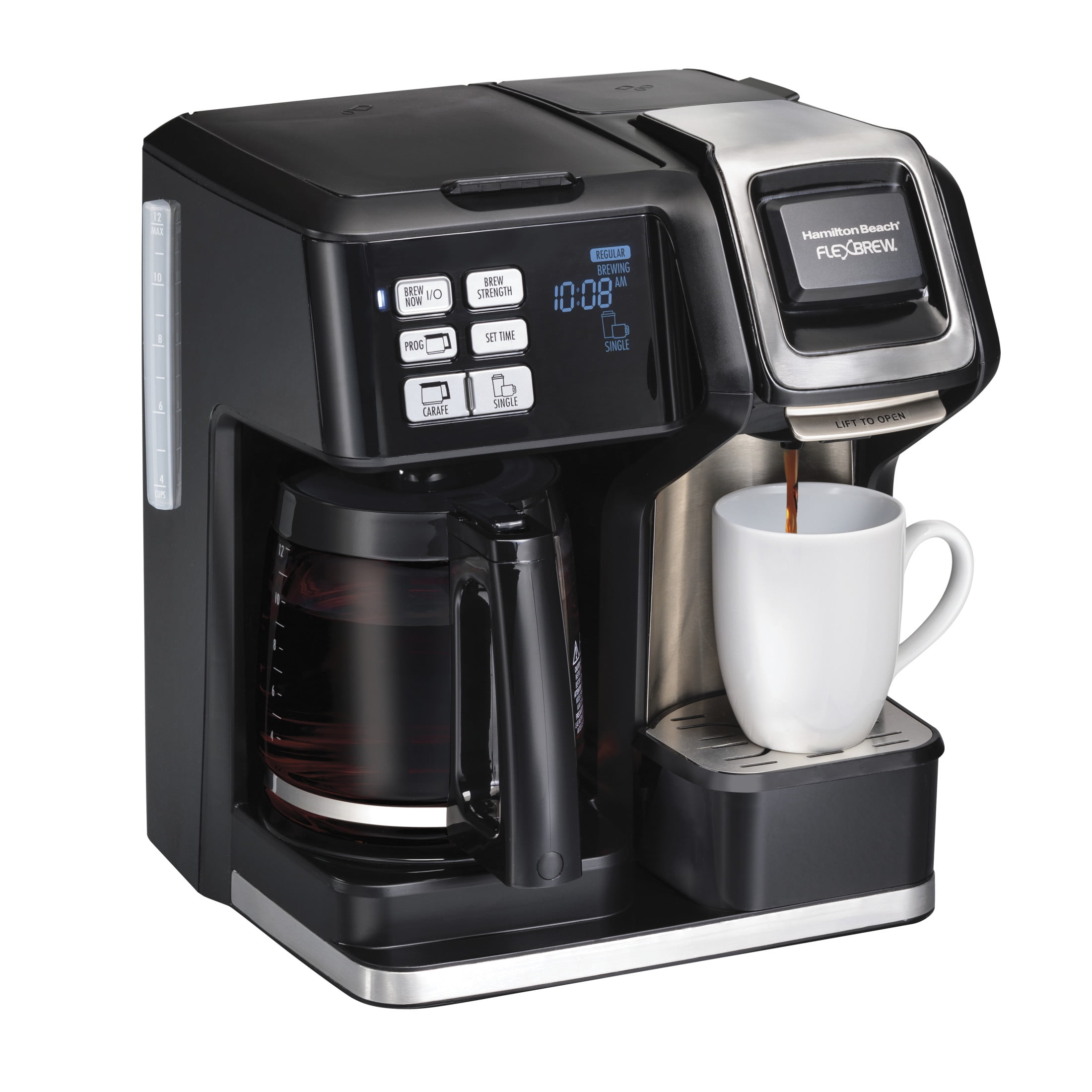 Hamilton Beach FlexBrew Trio Single-Serve & Dual Brew Coffee Maker