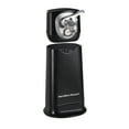 Hamilton Beach Flexcut Electric Can Opener, Cordless, Black with Chrome
