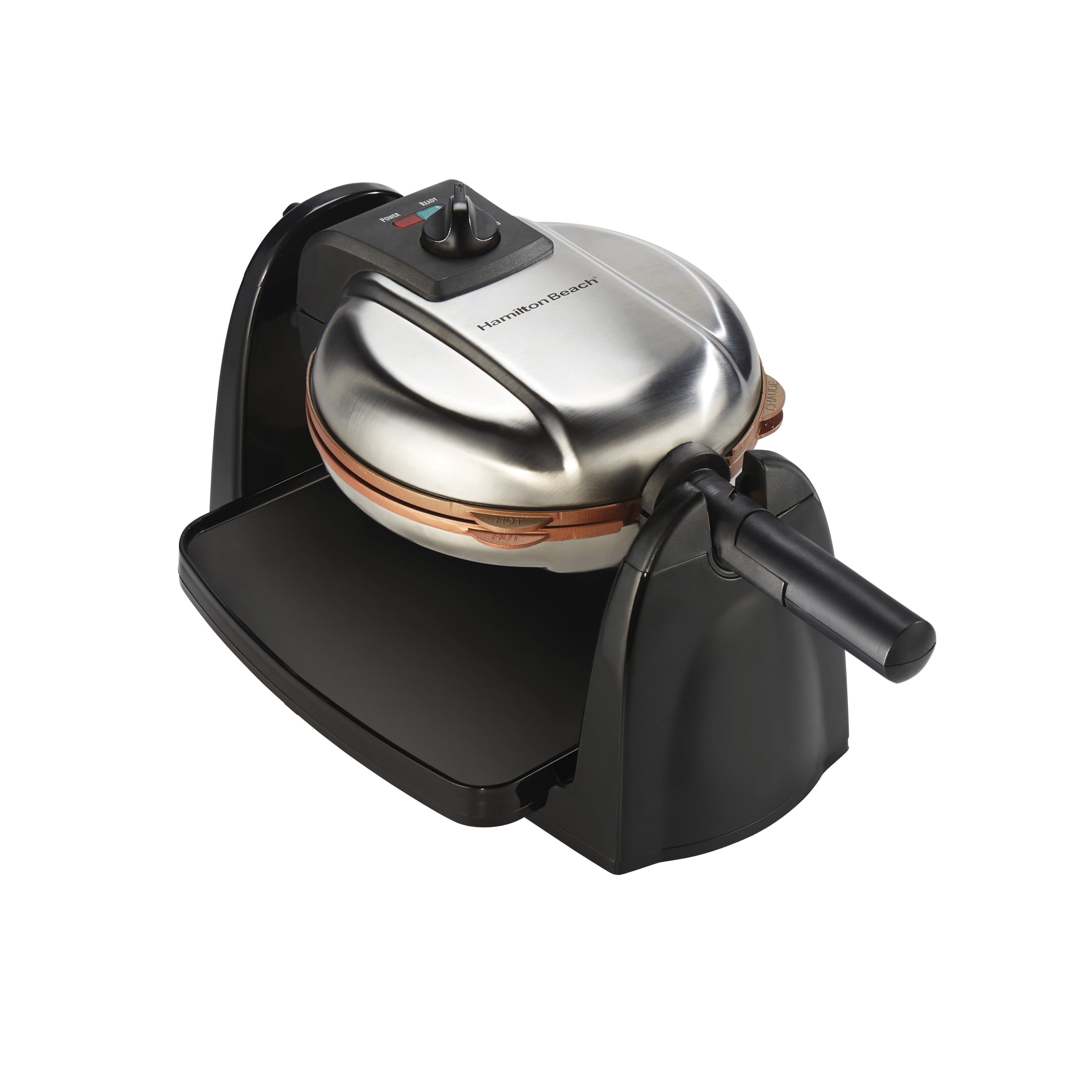 Hamilton Beach Durathon Ceramic Belgian Waffle Maker, Flip Style with Removable Non-Stick Plates, Black, 26133 - Walmart.com Hamilton Beach Durathon Ceramic Belgian Waffle Maker, Flip Style with Removable Non-Stick Plates, Black, 26133 - Walmart.com