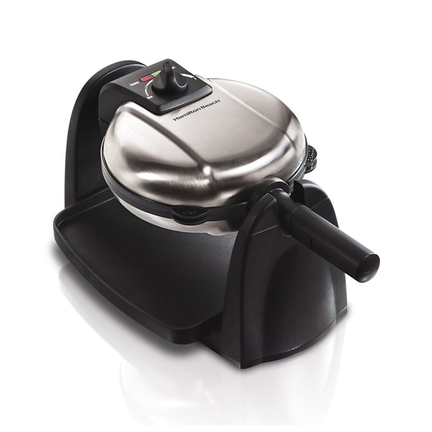 Cuisinart Belgian Waffle Maker Round, Stainless Steel , WAFF10