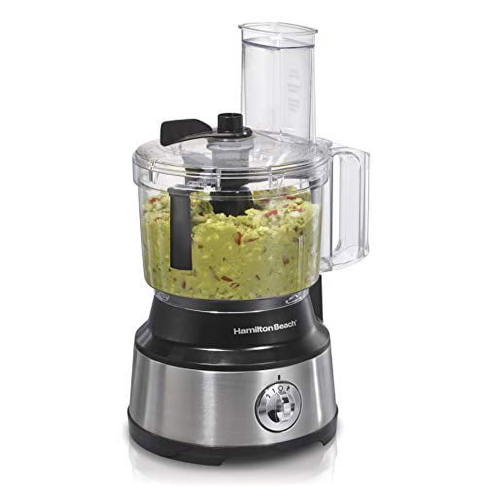 Hamilton Beach Stack and Snap Food Processor, 12 Cup Capacity, 450 Watts,  White, 70729 