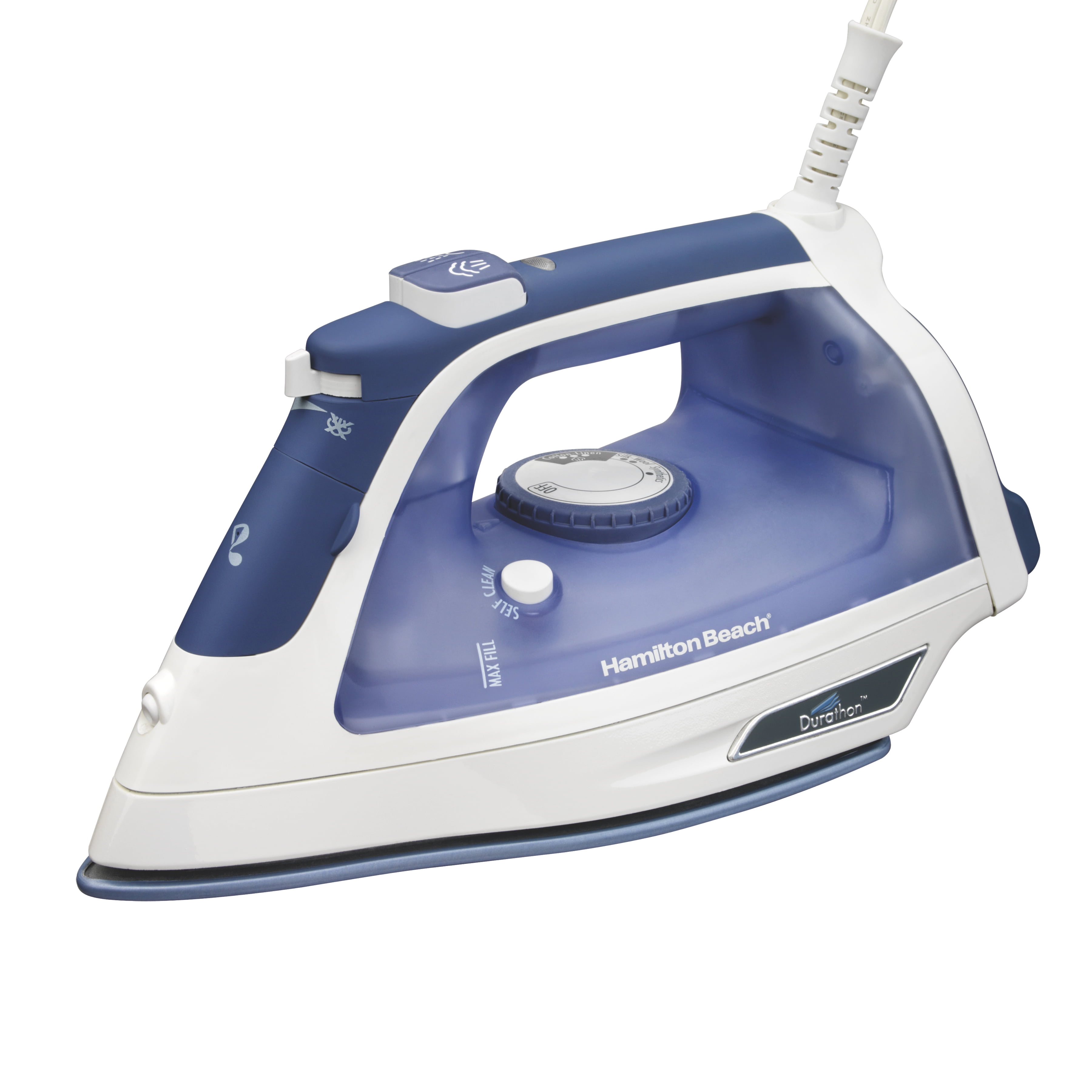 Hamilton Beach Full-Size Durathon Iron, White, | Model# 19800