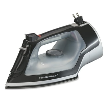 Hamilton Beach Full-Size Nonstick Iron, Black, Model 14289