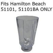 Hamilton Beach Genuine OEM Replacement Blender Jar Cup for Models 51101, 51101BA