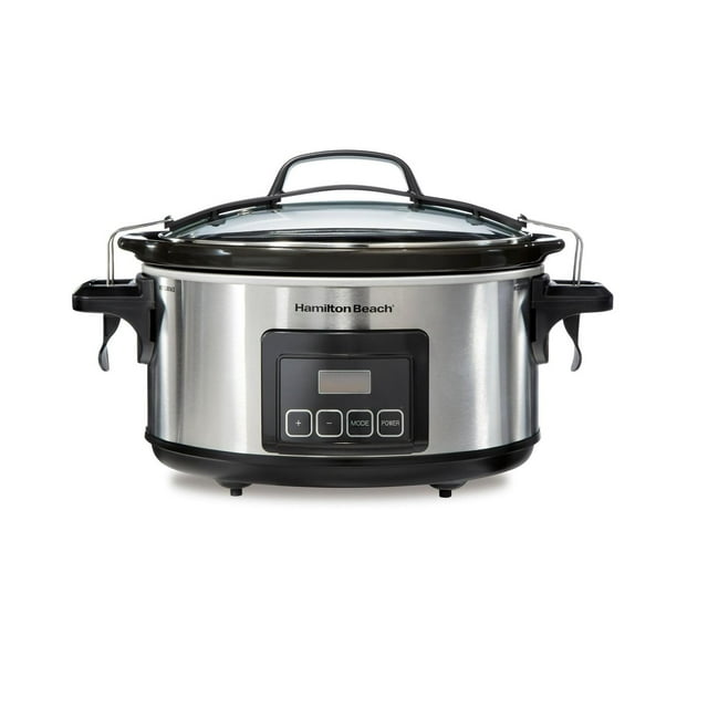 Hamilton Beach Hamilton Beach Programmable Stay or Go 6 Quart Slow Cooker