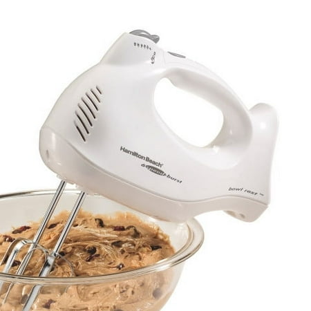 Hamilton Beach Hand Mixer with Snap On Case, 275 Watts, White, 62669