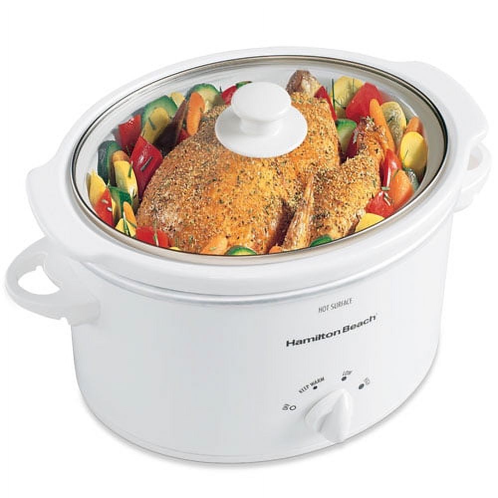 Hamilton Beach Hb 3 Quart Slow Cooker W/travel Case