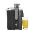 thumbnail interactive-video image 1 of Hamilton Beach HealthSmart Juicer Machine for Fruits & Vegetables, BPA Free, Extractor de Jugos, Black and Gray, 1 of 10