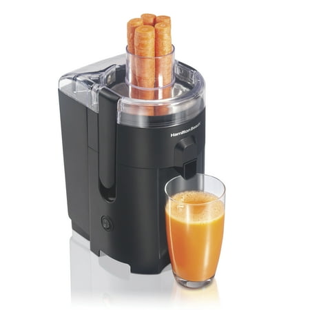 Hamilton Beach - HealthSmart Compact Juice Extractor - Black