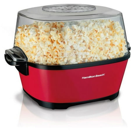 Hamilton Beach Hot Oil Popcorn Popper 24 Cup Multicolor Electric Popcorn Popper